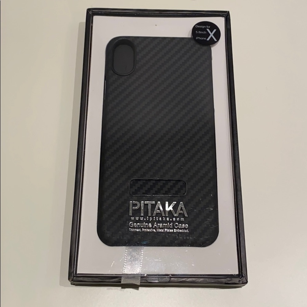 PITAKA Magcase iPhone X Case - Carbon Fiber